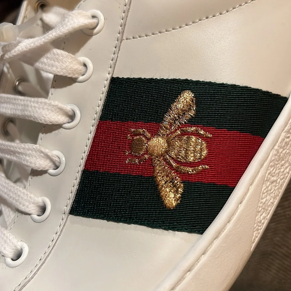 Men’s ace embroidered sneaker Gucci - Picture 6 of 7